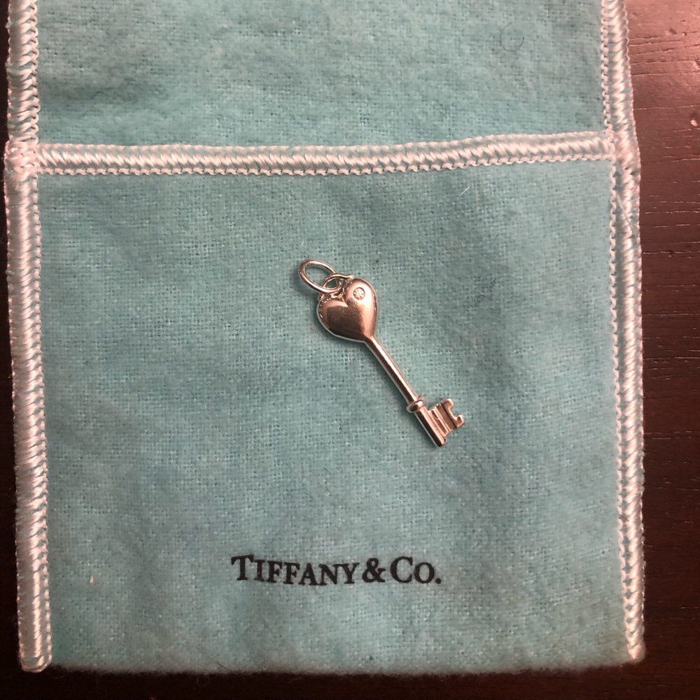 COPY - Tiffany & Co Heart Key w/ Diamond.